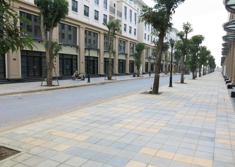 Gạch Sabbiato tự chèn Secoin tại dự án Vinhomes Ocean Park 3 The Crown – Hưng Yên